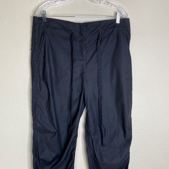 Rag & Bone utility slacks zip up tie Sz 4 runs large black - Picture 1 of 8